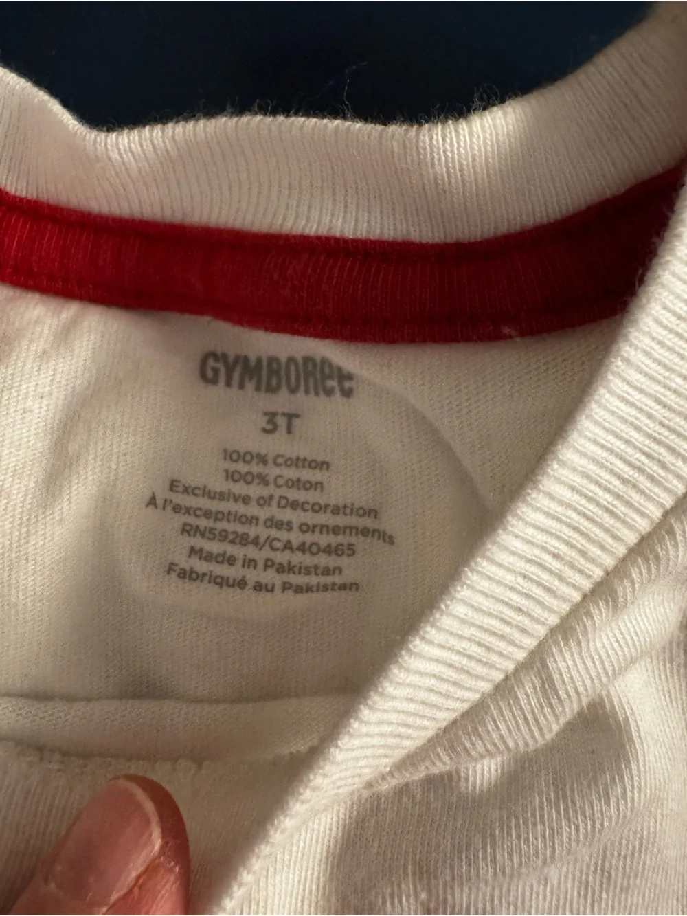 Gymboree cute white